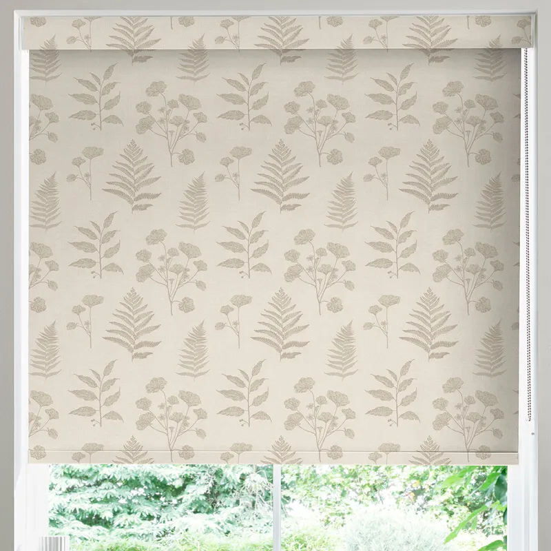 Natura Made To Measure Blackout Roller Blind Wheat