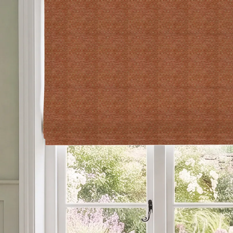 House Llewelyn-bowen Divina Made To Measure Roman Blind Burnt Orange
