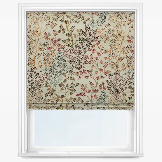 Dickens Russet Roman Blind
