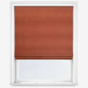 Bordeaux Burnt Orange Roman Blind