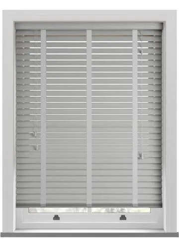 Mission Grained Taped Faux Wood Blind