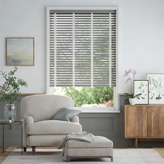 Harbour Grey & Chalk - 50mm Slat