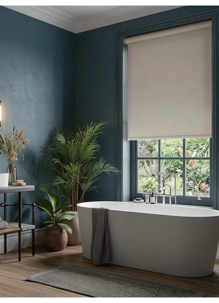 Domino Ivory Daylight Roller Blind