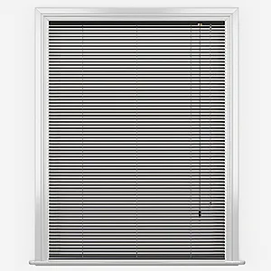 Vigor Filtra Black Aluminium Venetian Blind