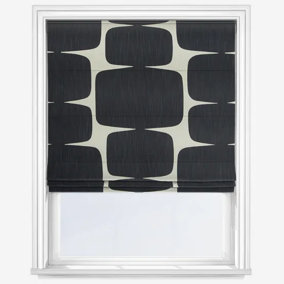Scion Lohko Liquorice Hemp Roman Blind