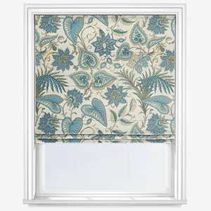 Silk Road Sapphire Roman Blind