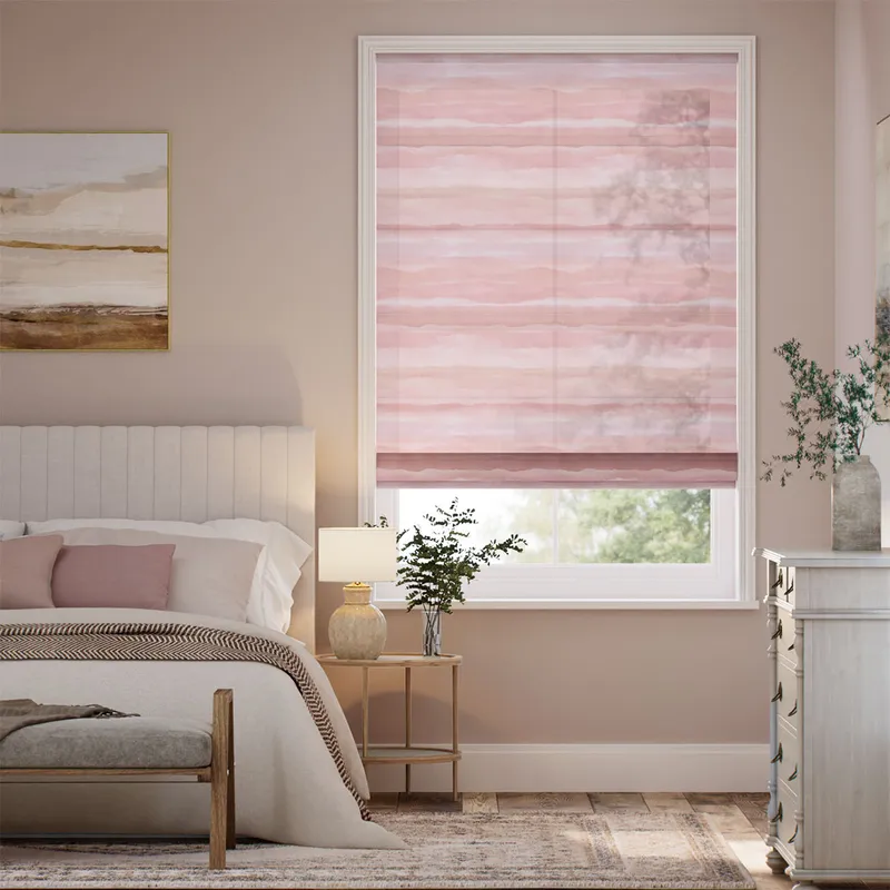 Drift Voile Shell Roman Blind