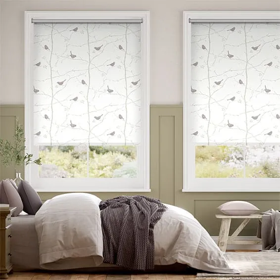 Springs Dawn Chorus Heather Roller Blind
