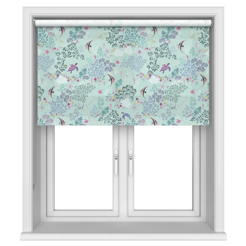 Sara Miller Underwater Aqua Blinds Uk