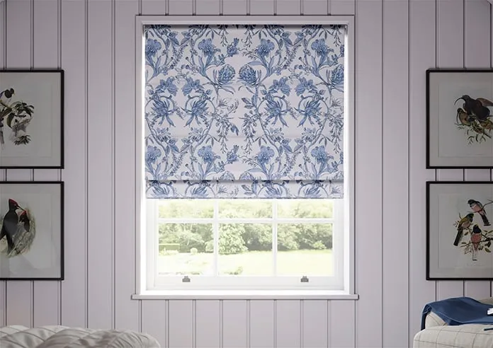 Linley Larkspur - Roman Blind