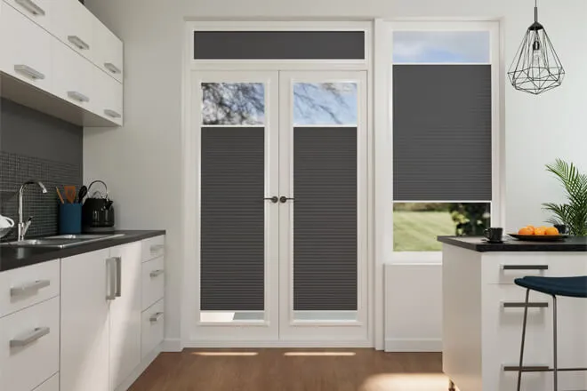 Classic Dark Grey - Perfect Fit Cellular Blackout Blind