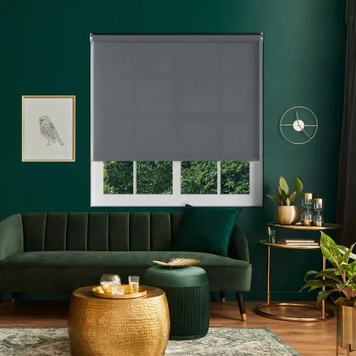 Asteroid Graphite Cordless Roller Blind