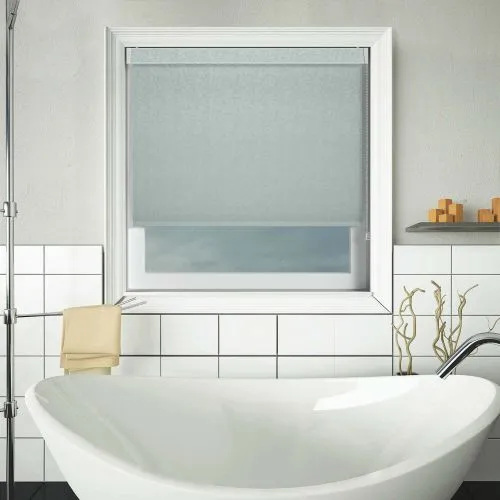 Ava Hint Of Green Pelmet Roller Blind