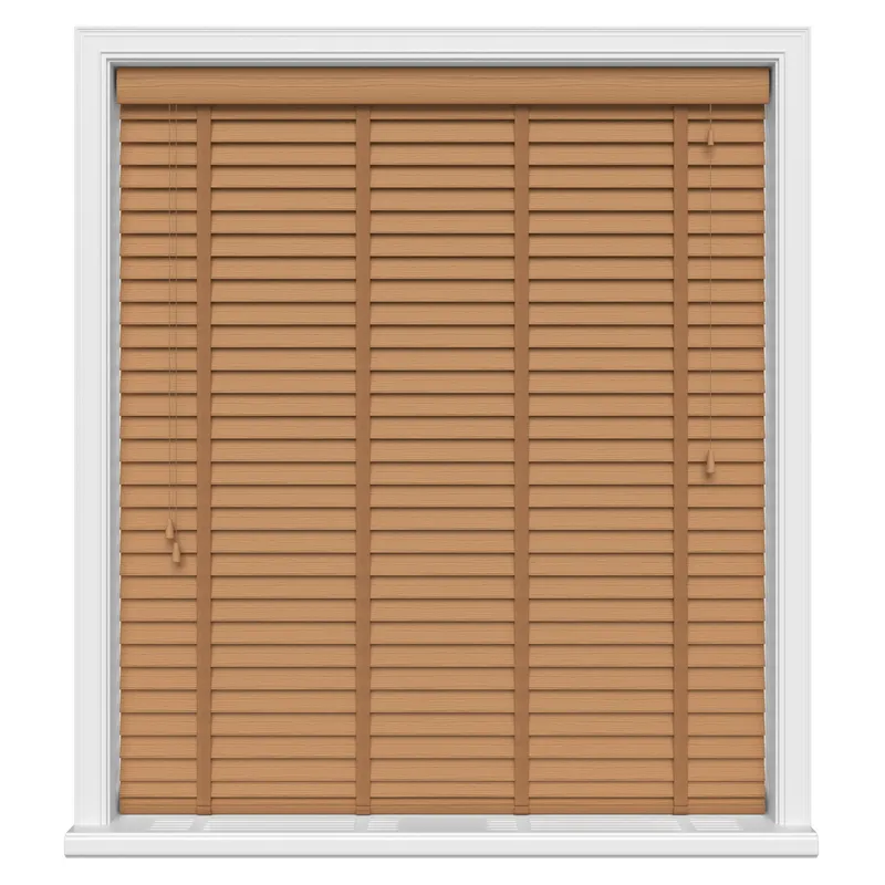 Harvest Oak Grain Luxury Ecowood Uk - Wooden Blinds