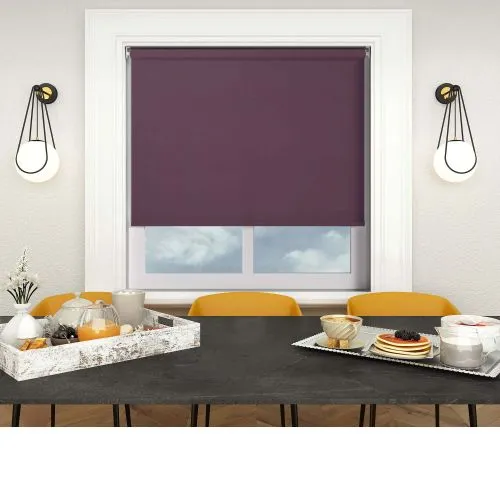 Origin Aubergine Cordless Roller Blind