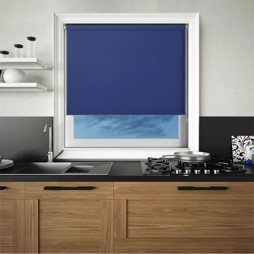 Origin Rich Blue Roller Blind