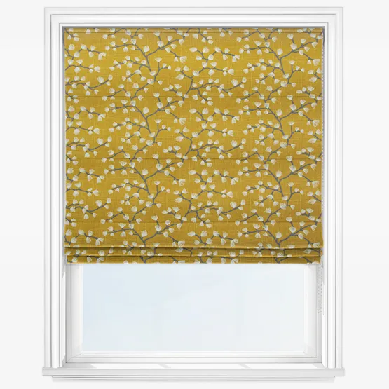 Myla Sunflower Roman Blind