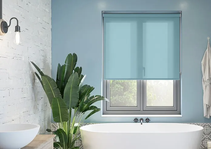 Roma (Fr) Breeze Blue - Roller Blind