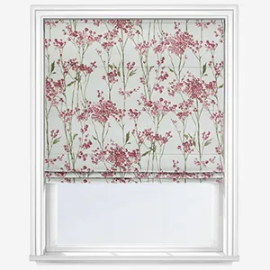 Hawthorn Cranberry Roman Blind