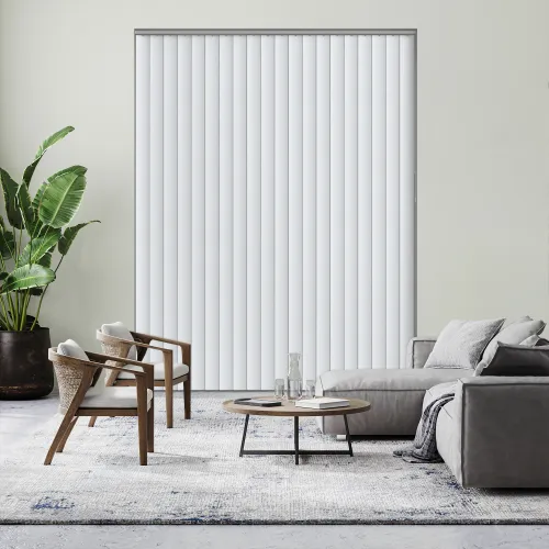 Nova Brilliant White Rigid Pvc Vertical Blind