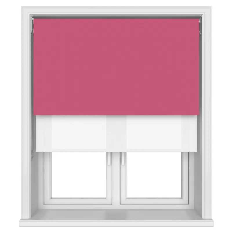 Bella Lipstick Double Roller Blind Blinds Uk