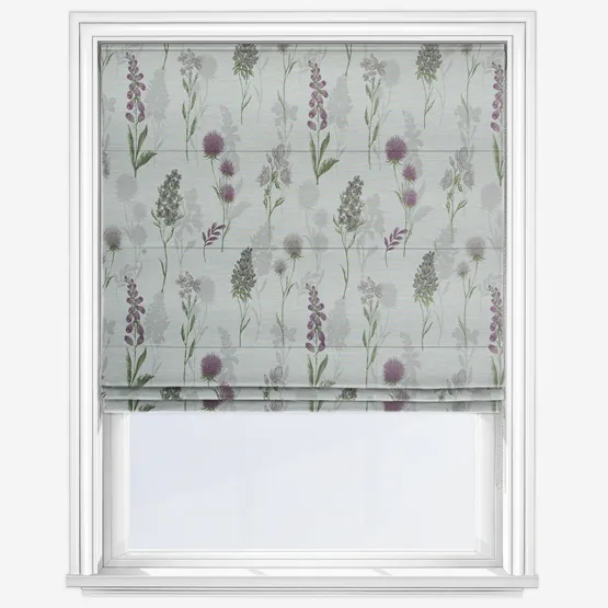 Toulon Mauve Roman Blind