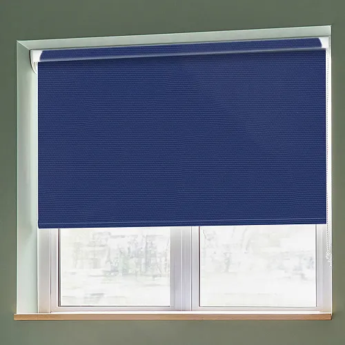 Urban Fr Blue (Moisture Resistant) Grip Fit Roller Blinds