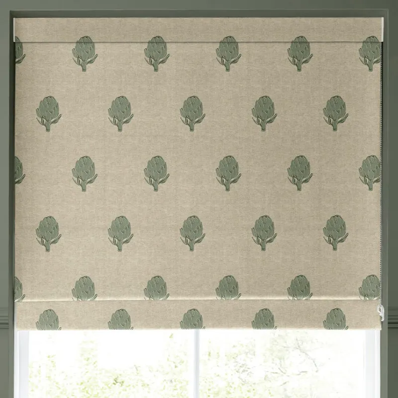 Emily Bond Globe Made To Measure Roman Blind Fern