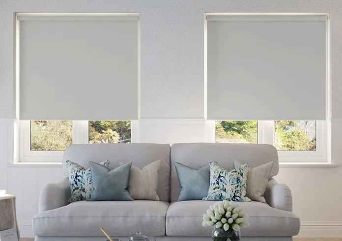 Orion (Blackout) Light Grey - Roller Blind