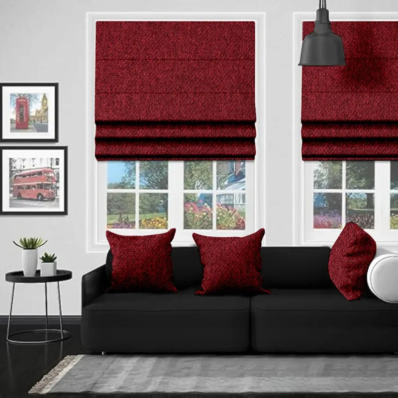Eb Dalyan Wine Roman Blind