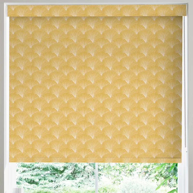 Testa Made To Measure Blackout Roller Blind Ochre