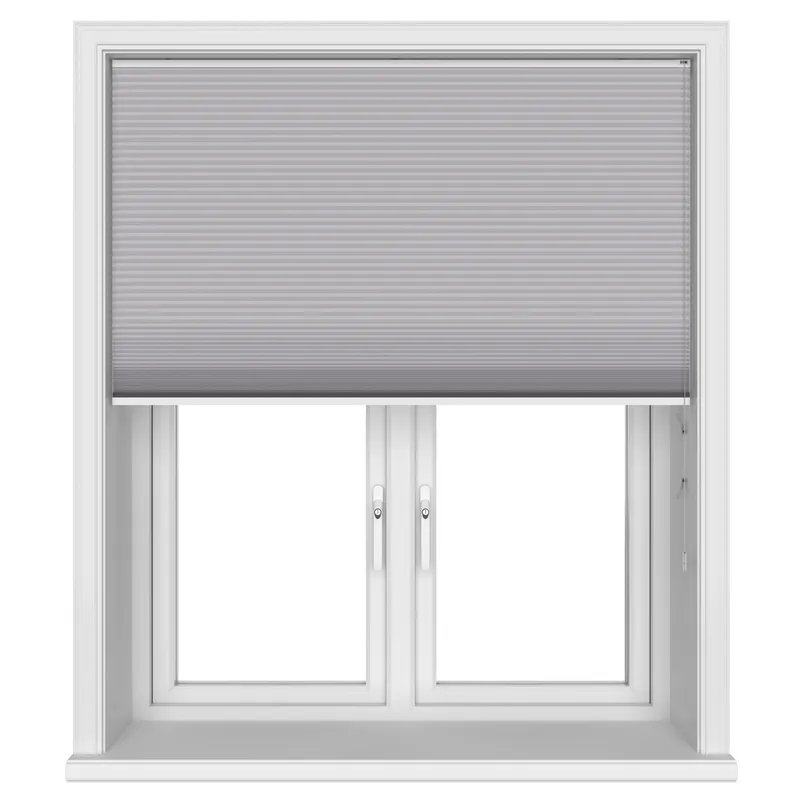 Soho Blockout Frosted Steel Blinds Uk
