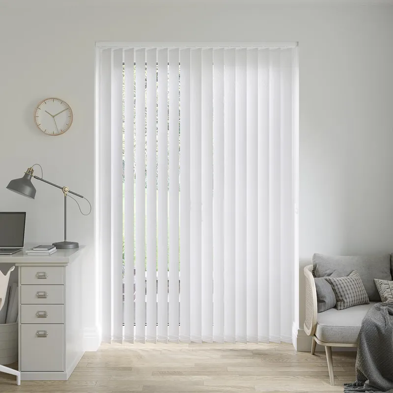 Nice White Vertical Blinds