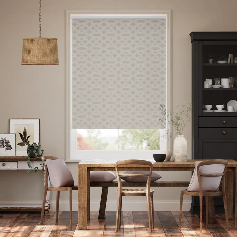 Twist2go Choices Alicia Jacquard Taupe Roller Blind