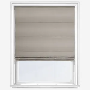 Linen Pebble Roman Blind