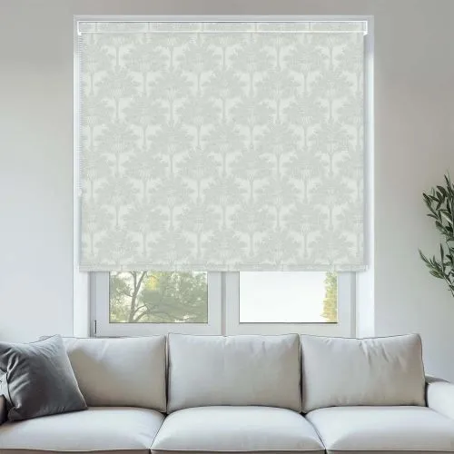 Grove Silver Pelmet Roller Blinds - Stylish Window Covering