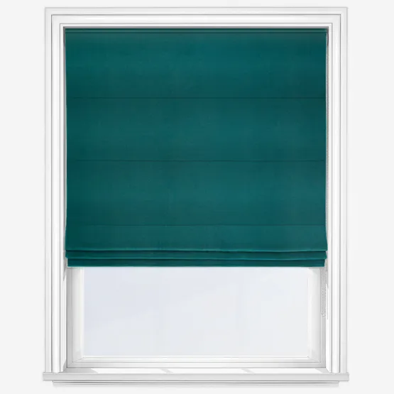 Tesoro Teal Roman Blind