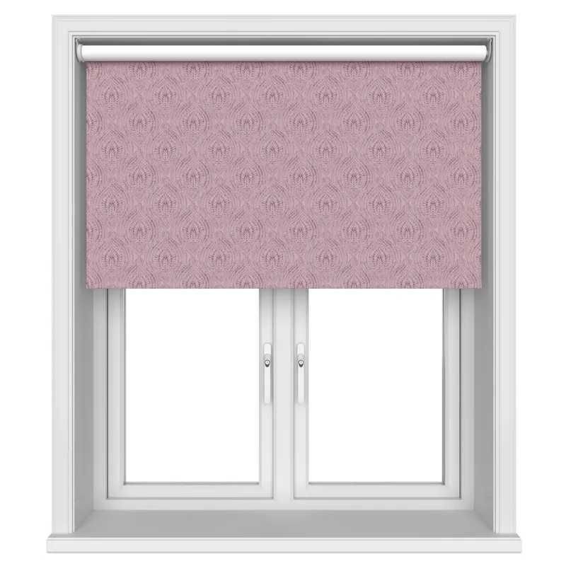 Wilshire Blackout Garnet Motorised Roller Blind
