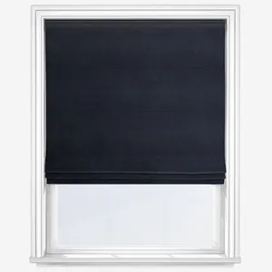 Milan Indigo Roman Blind