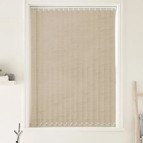 Plaza Stone (Moisture Resistant) Bathroom Vertical Blinds