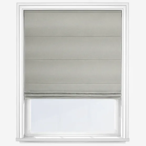 Soft Recycled Grey Roman Blind