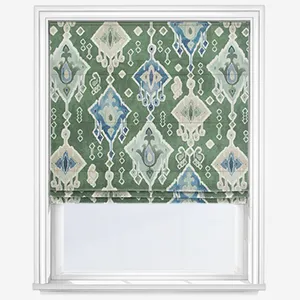 Agulla Olive Roman Blind