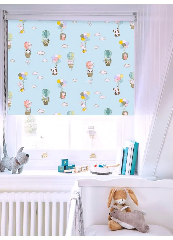 Up Up And Away Childrens Roller Blind
