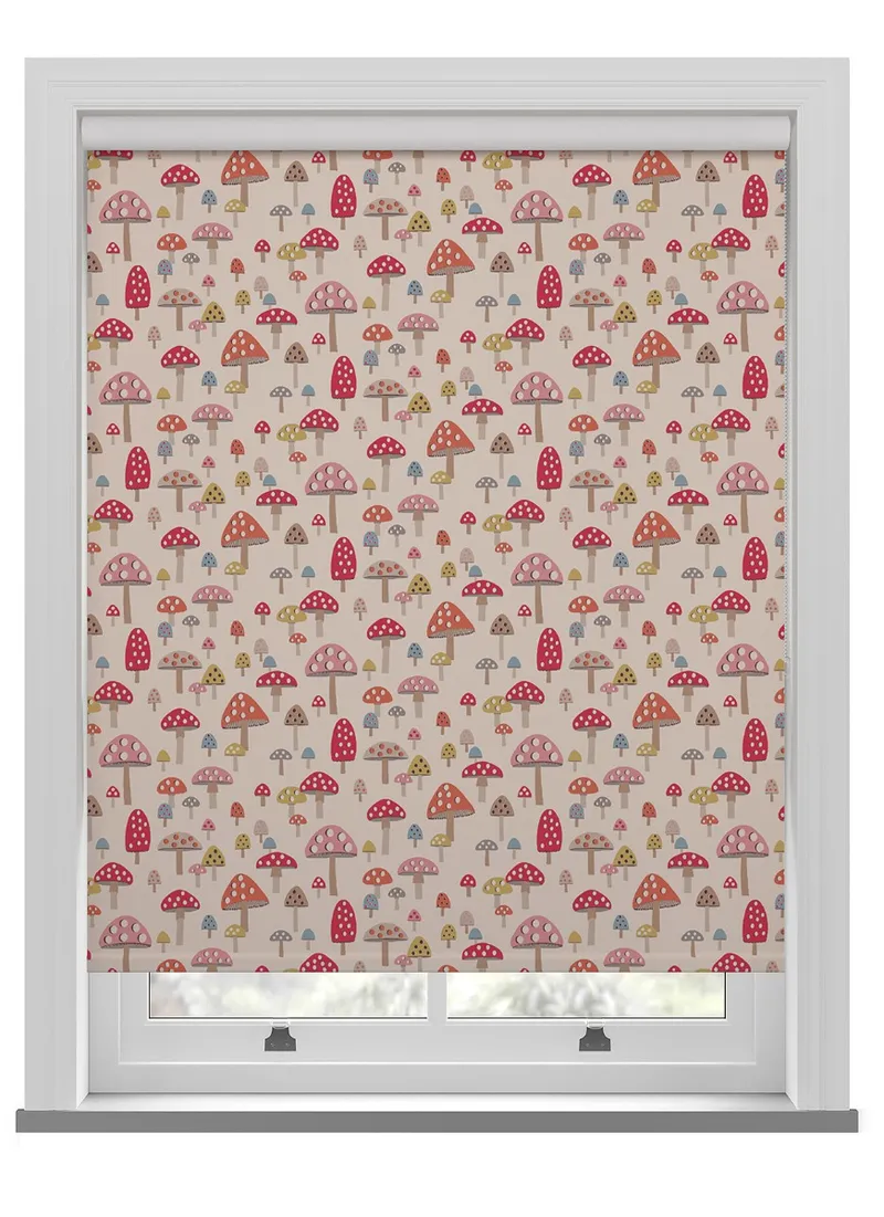 Cath Kidston Mini Mushroom Multi Roller Blind