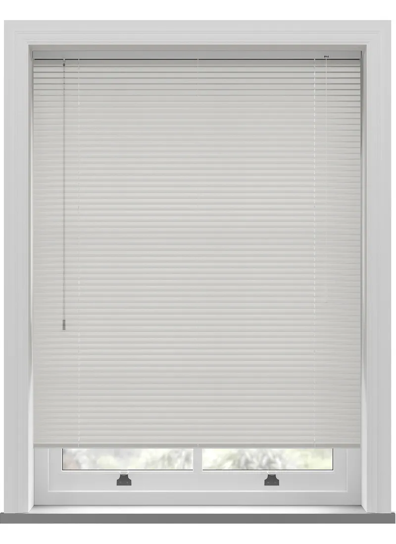 25mm Matt White Aluminium Blind
