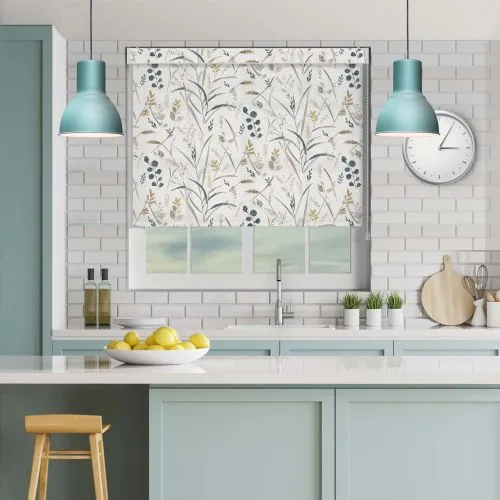 Wildflower Autumn Pelmet Roller Blind