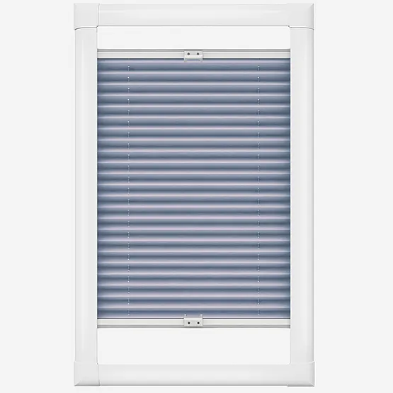 Dresden Sky Blue Perfect Fit Pleated Blind