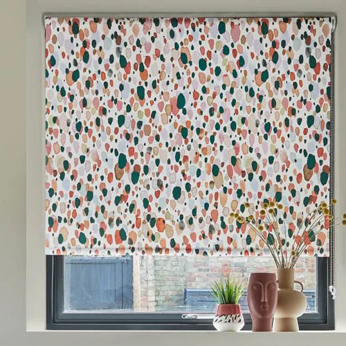 Vinnie Ginger Light Filtering Roller Blinds