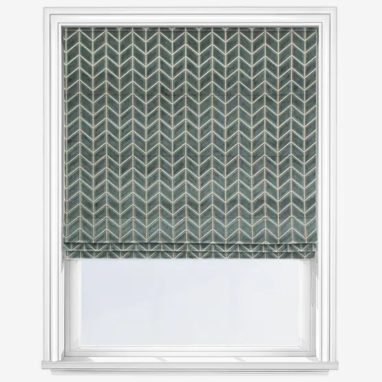 Harlequin Perplex Graphite Roman Blind