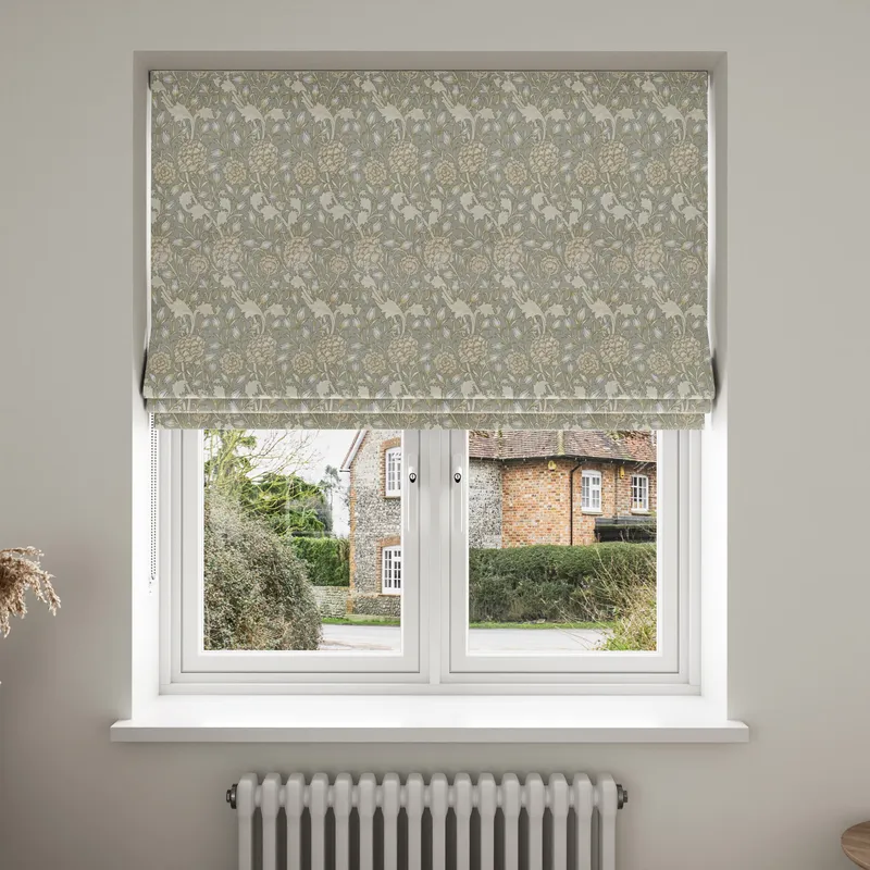 William Morris At Home Wild Tulip Sage Blinds Uk